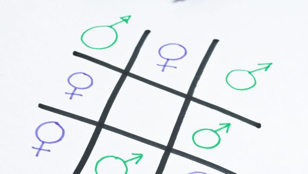 tic-tac-toe-game-played-with-woman-man-gender-symbols-equality